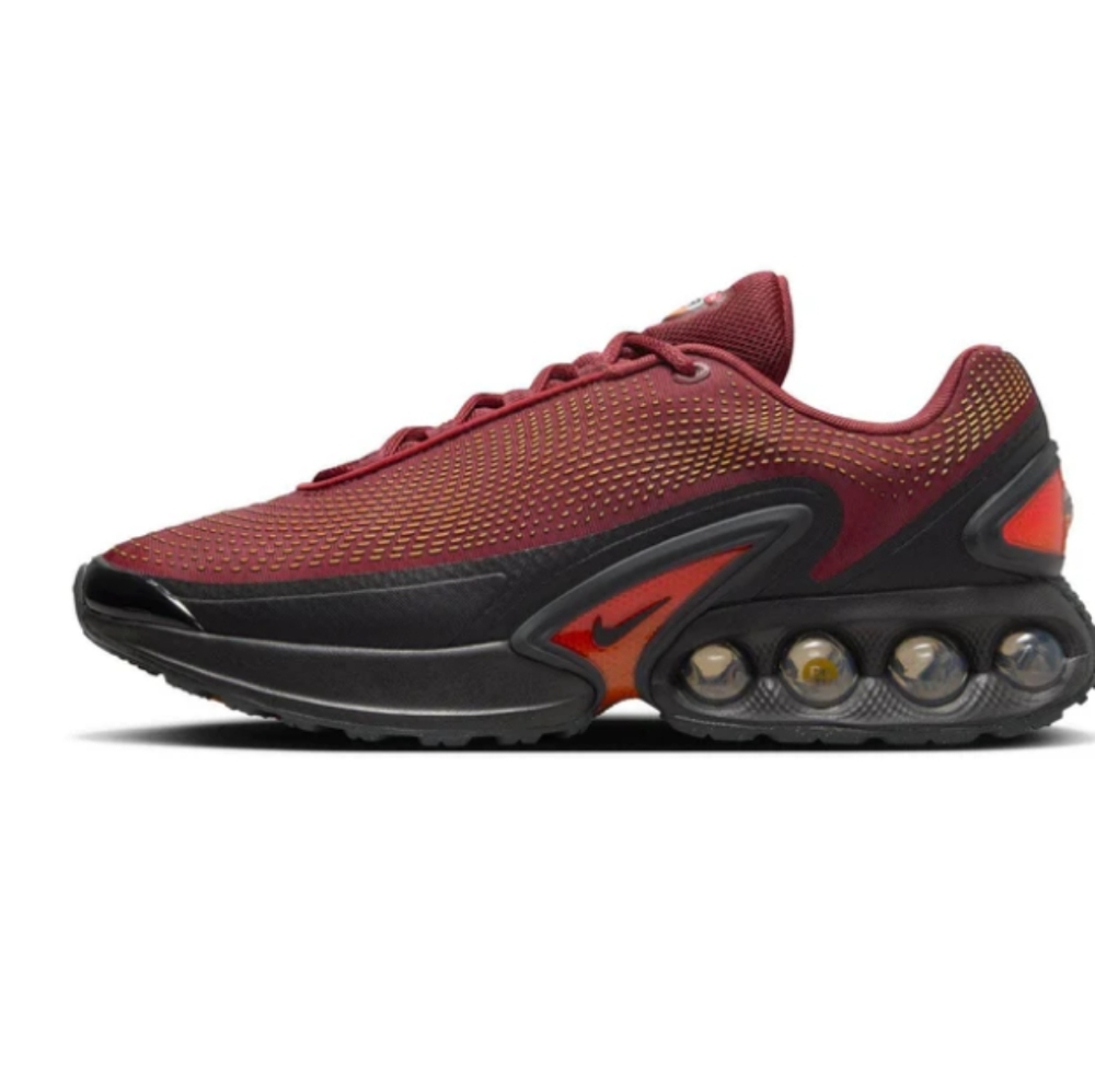 Nike Air Max DN Black Bright Crimson Red Big Kids  GS Sz 5.5 FB8987-006 7 Wmns